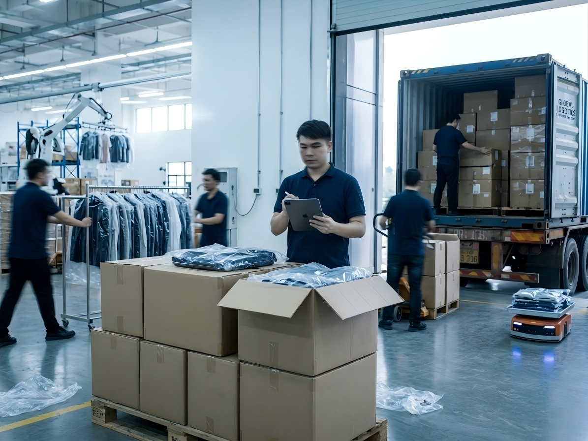 Shipping factory process