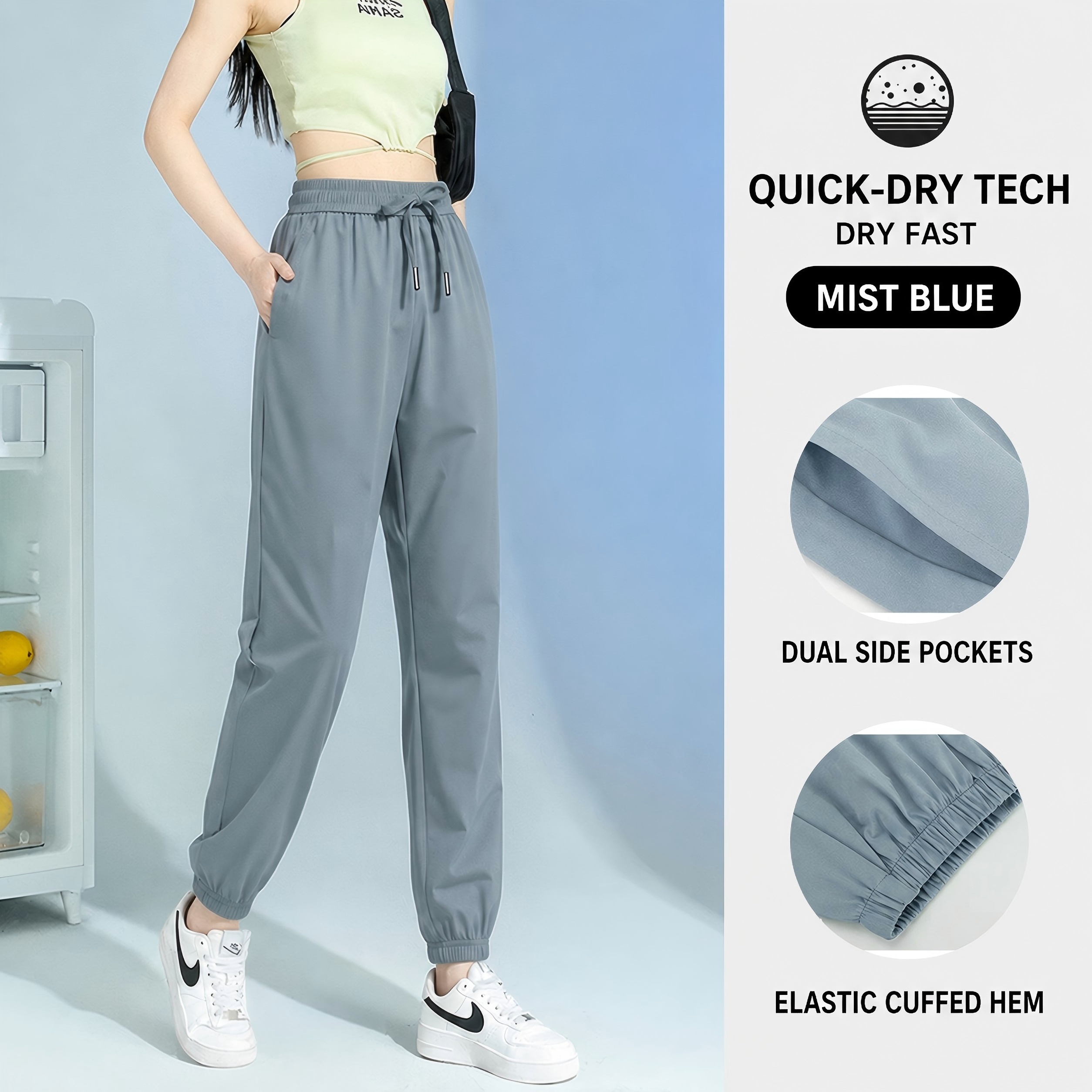 K23-600 FlexMove Athletic Wide-Leg Pants image 2