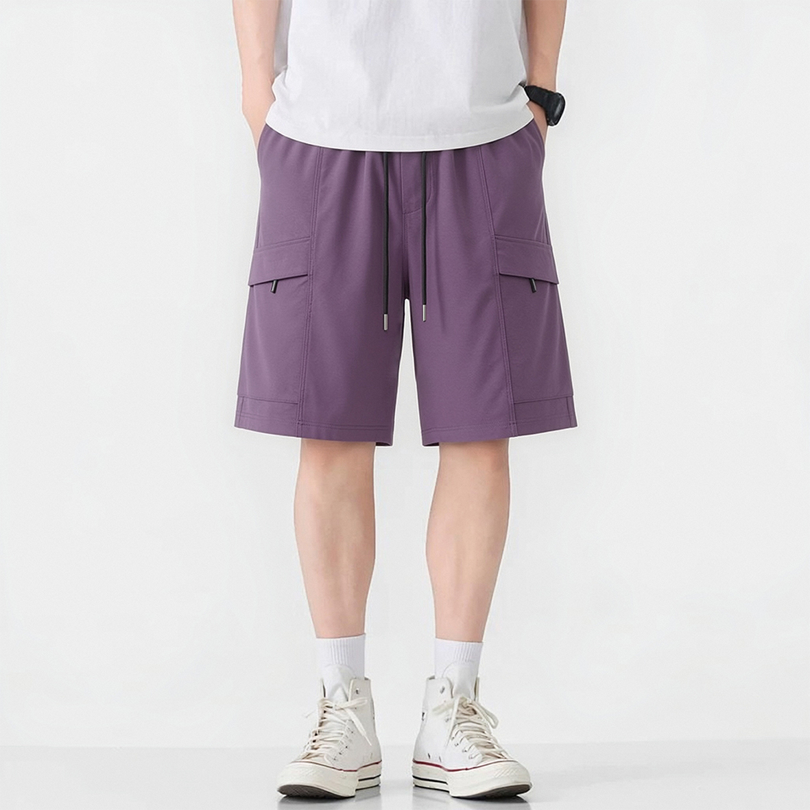 K26-618 Woven Sport Casual Shorts image 2