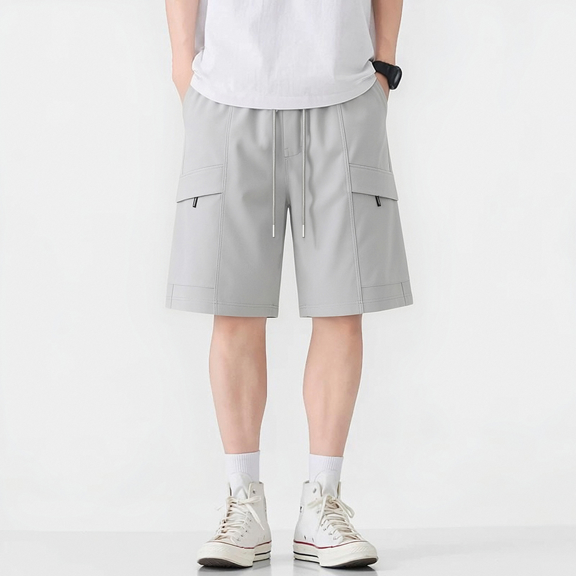 K26-618 Woven Sport Casual Shorts image 3
