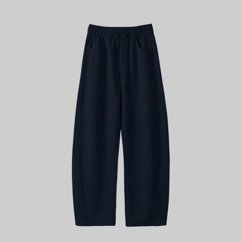 K26-621 CloudSoft Cotton Wide-Leg Curved Pants image 3